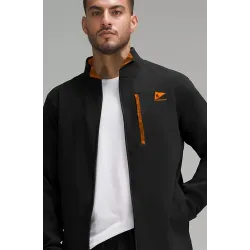 Chaqueta Formal Negra/Naranja